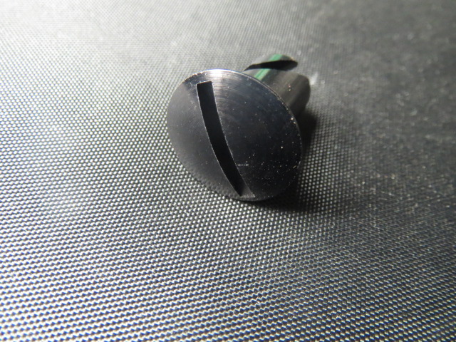 (image for) Black 7/16" Aluminum Oval Head .500" Grip 5PC
